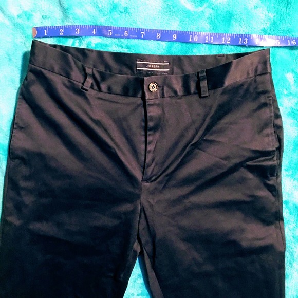 Joseph Shiny Tall High-Rise Tapered Stretch Pants - Picture 7 of 15